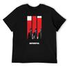 Good Come from Men's Interpol Band Short Sleeve White Yellow Black Red Mens T Shirt 100% Cotton68461 XL