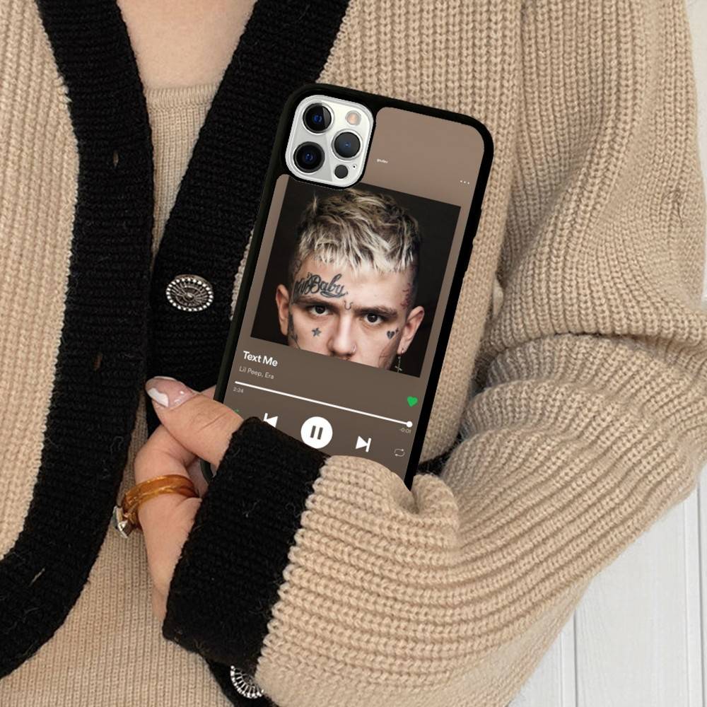 

Hip Hop Rapper L-Lil P-Peep Phone Case For IPhone 17 Pro 16 Plus 16 Pro Max 15 14 13 12 11 PC+TPU Back Cover iPhone 13 pro