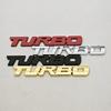 Car Sticker Turbocharged Turbo Metal Alloy 3D Metal Badge Car Modification Accessories Rear Trunk Side Fender Marking Decorative