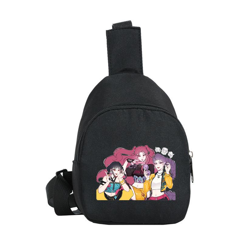 Animation Cartoon Peripheral Printing High Value Portable Shoulder Bag Leisure Children Fanny Pack