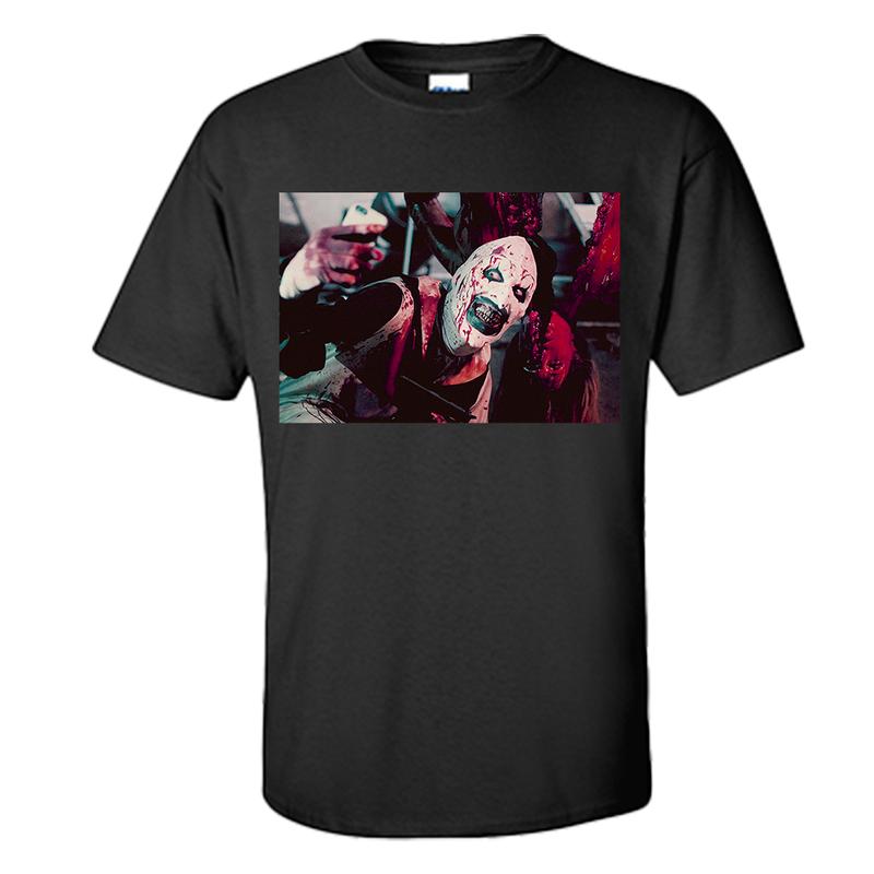 Art The Clown T Shirt Art Selfie Terrifier Unisex T-shirt L