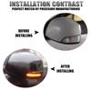 LED Dynamic Turn Signal Light For Renault Megane MK3 Laguna III X91 Scenic Fluence Side Rear Mirror Sequential Indicator Light