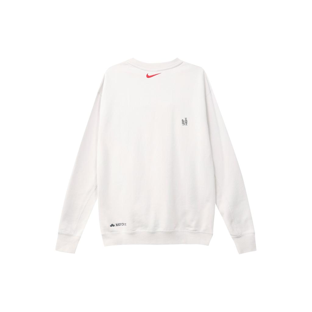 Nike Year Of The Rabbit CNY Collection Sportswear Pullover Crew Neck Sweatshirt With Solid Color Letter Logo Men Sweatshirt Gray FD4059-025