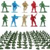 30/48 Stück 5cm Militärsoldaten Miniaturfiguren Hochdetailliertes Plastik Armee Modell Set für Sammler Diorama Displays JXB