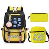 Animation Cartoon Peripheral Printing Children'S Backpack Campus Large Capacity Primary And Secondary School Students Schoolbag Three-Piece Set