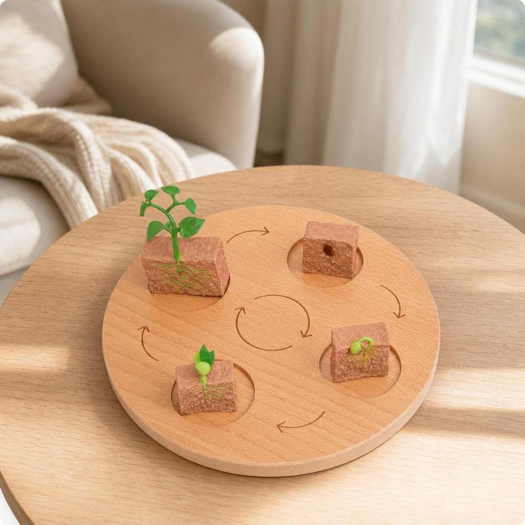 Handson-Earth Cycle Learning Toy Set Interactive Life Early