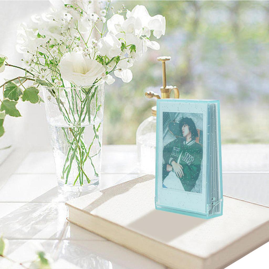 Pockets Photo Album Transparent Photocard Holder Mini Album Storage Collect Book Name Card Album De Fotos