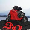 Quartararo Motogp El Diablo 20 French Motorcycle Racing Moto Blanket Flannel Throw Blanket Bedspread for Bed Room Picnic Couch