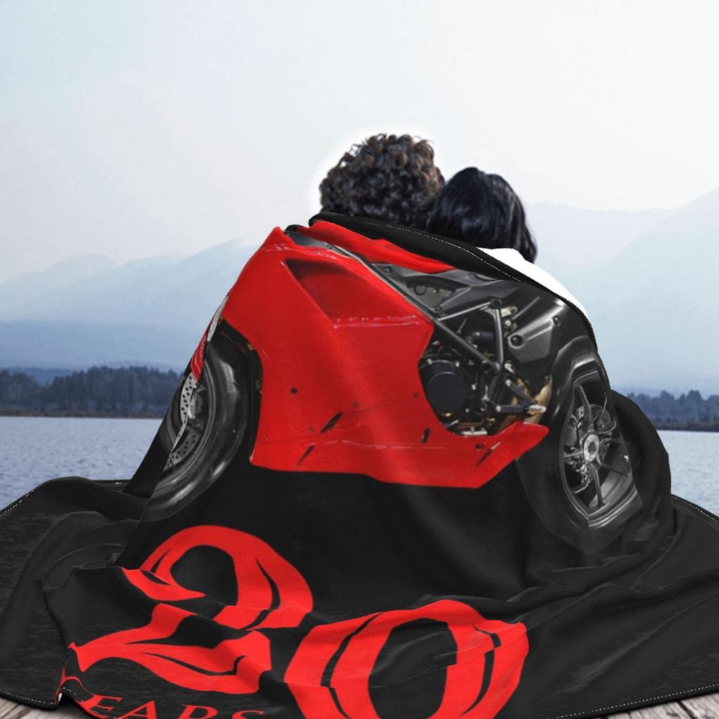 Quartararo Motogp El Diablo 20 French Motorcycle Racing Moto Blanket Flannel Throw Blanket Bedspread for Bed Room Picnic Couch