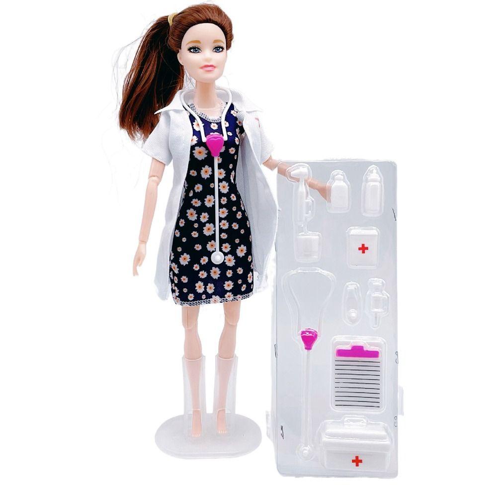 1 Set Cosplay Doll Clothes Scene Doctor/Nurse BJD Doll Clothes Doll Dress  Children's Toys