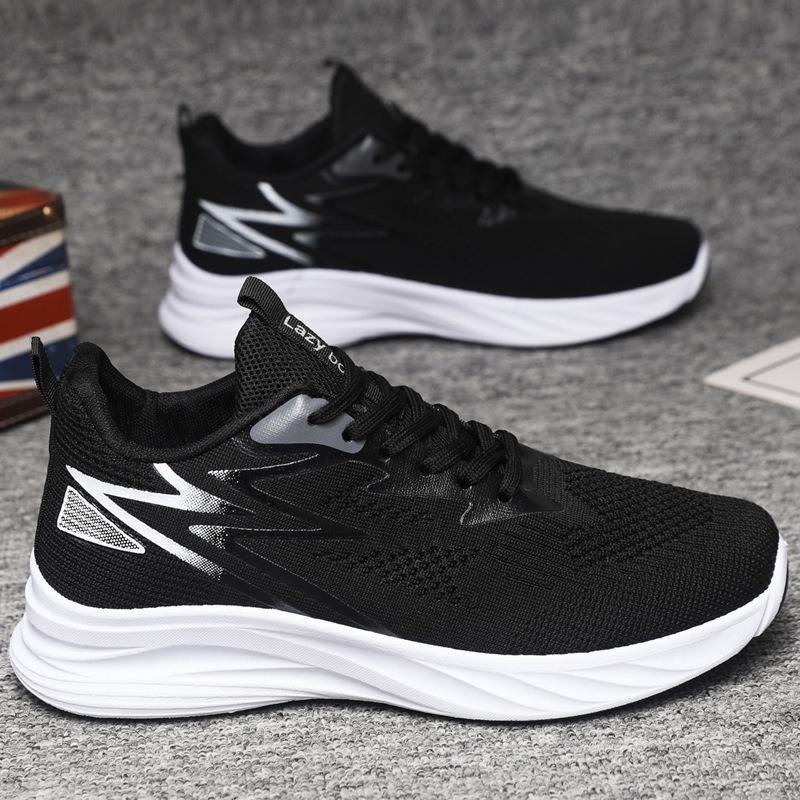 Fashion Men Shoes 2025 Spring New Comfort Non Slip Breathable Mesh Casual Sport Shoes Fashion Soft Sole Lightweight Running Shoes Men