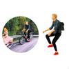 1/64 Scale People Figurines Miniature Bicycle Model DIY Diorama Table Decoration