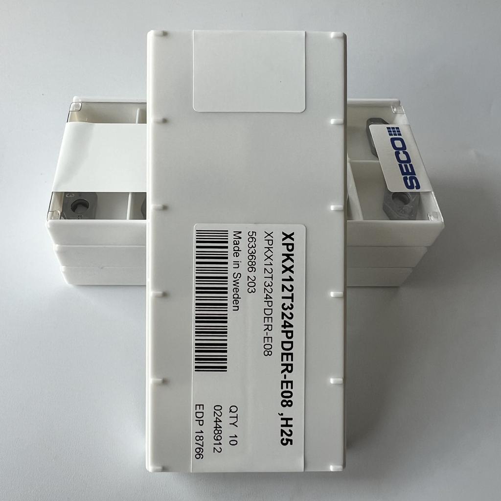 SECO / XPKX12T324PDER-E08,H25 / Original genuine CNC alloy blade 10 Pcs