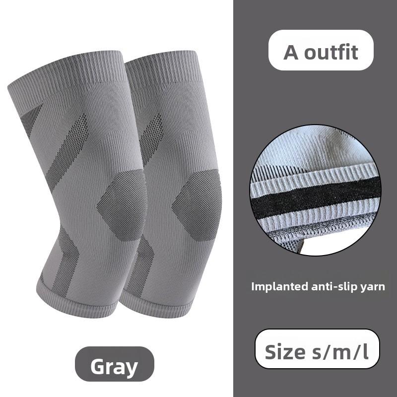 

High Elasticity Sports Knee Pads Sports Men and Women Running Cycling Meniscus Basketball Patella Belt Summer Badminton Protective Gear L size