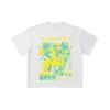260 GSM Dubbel Garen 32 Count 100% Katoen Sakamoto Days V6 Taro Print Unisex Zwaar Katoenen T-shirt