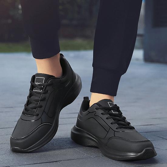 Men's Shoes, Casual Running Shoes, Spring and Autumn Low Top Leather Shoes, Plus Size Sports Shoes, Hiking and Walking Shoes, Travel and Jogging Shoes