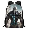 Monster No. 8 Schoolbag Multi-Functional Cross-Border Backpack