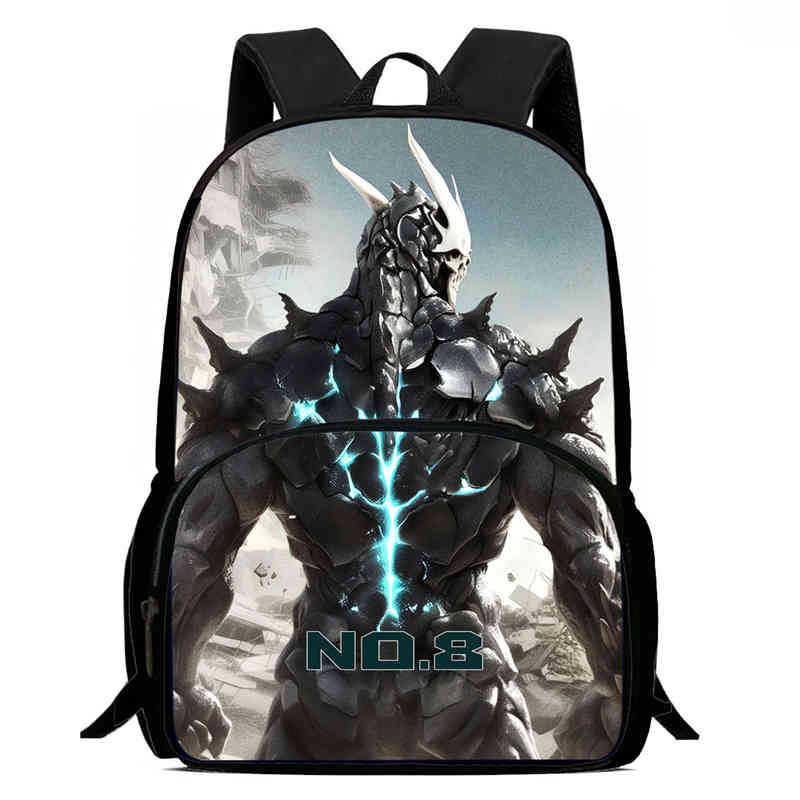 Monster No. 8 Schoolbag Multi-Functional Cross-Border Backpack