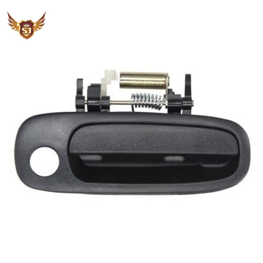Exterior Door Handle,For Toyota Corolla 1996-2001 AE110 Black Frosted Surface Front Left Or Right 1pc