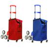 Waterproof Stair Climbing Cart with Storage Bag: Compact, Durable, and Ideal for Shopping