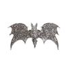 Hollow Pattern Bat Spring Clip Gothic Style Hairpin Fashion Halloween Hair Clip  Mother's Day