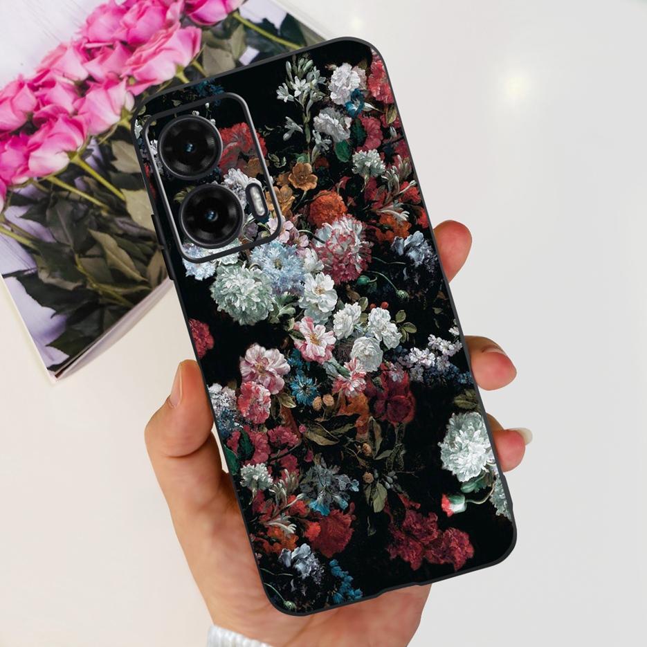 For Motorola Moto G35 G55 G85 Case Cute Painted Cover Matte Phone Case For Moto G85 G 35 G55 MotoG35 MotoG55 MotoG85 Soft Fundas