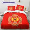 KV Mechelen Pattern Bedding Home Decoration Birthday Gift (1 * Duvet Cover + 2 * Pillowcase, Without Core)