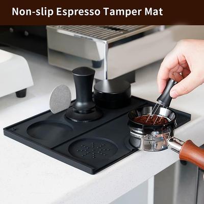 Espresso Tampermatte Silikon Rutschfeste Halterunterlage Kaffeepresse Kissen Werkzeug Kaffeezubehör Tamperstation Matte Für Zuhause Café