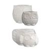 Creative Handmade Silicone Owl Mold For Candle Container And Home Decoration Succulent Planter Mould