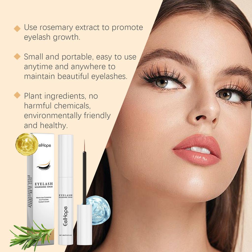 Eelhope Gentle Nourishing Eyelash Serum For Luxuriously Black Lengthened Beautifully Curled Lashes