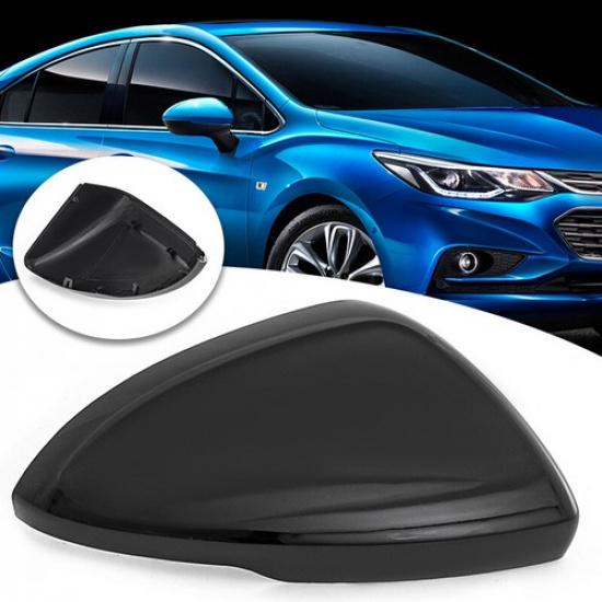 Gloss Black Passenger Side Mirror Cap Cover Housing For Chevrolet Cruze 17-2019
