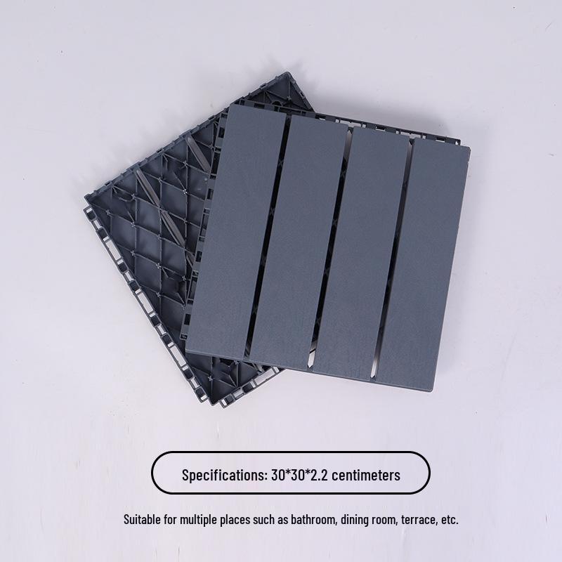 Covoraș de podea impermeabil, antiderapant, interconectabil pentru piscine, băi, bucătării și dușuri