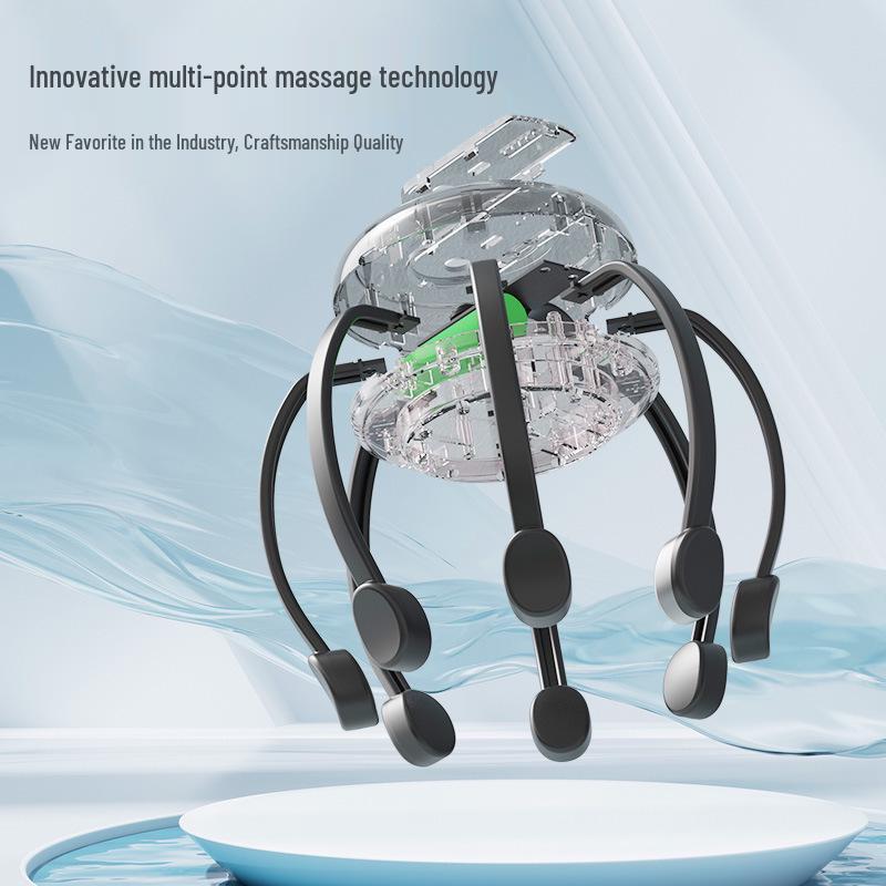 Smart Head Massager: Automatic Scalp Therapy for Relaxation and Soothing Relief