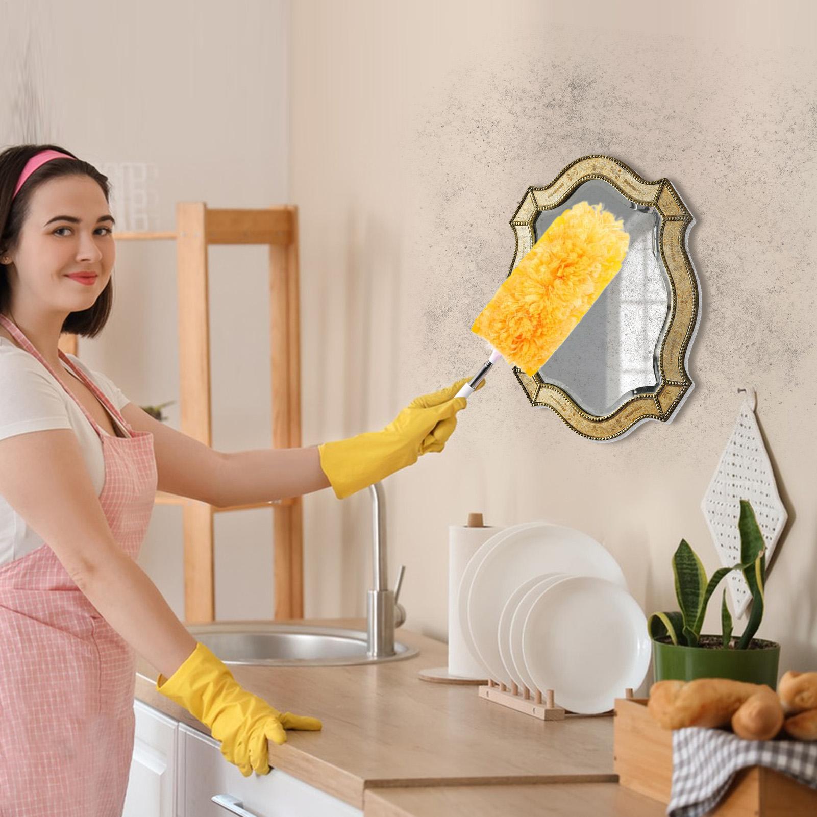 

Метелки для уборки Гибкая щетка для удаления пыли Антистатическая метелка для книжной полки Автомобиля Бытовой электроники Лампы Вазы Потолка CHINA