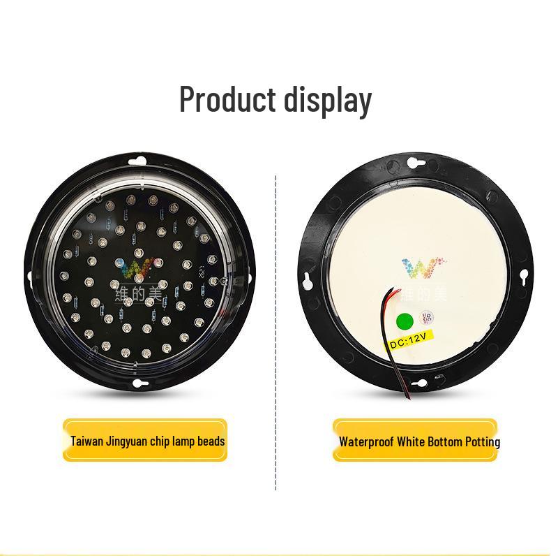 100MM Red Green Traffic Light for Car Wash & 125MM Warehouse Indicator Light