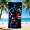 1Pc Superhero Action Beach Towel Quick Dry Multiuse For Beach Pool Gym Yoga Home Travel Christmas Halloween Xmas Gift S1768