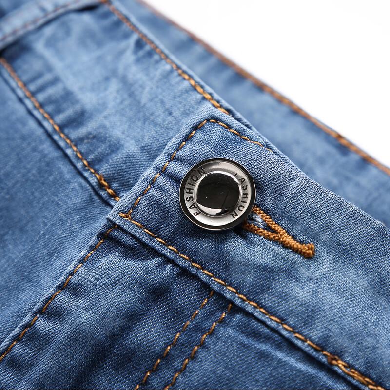 JOW Men's Tencel Blend Cooling Straight Fit Jeans