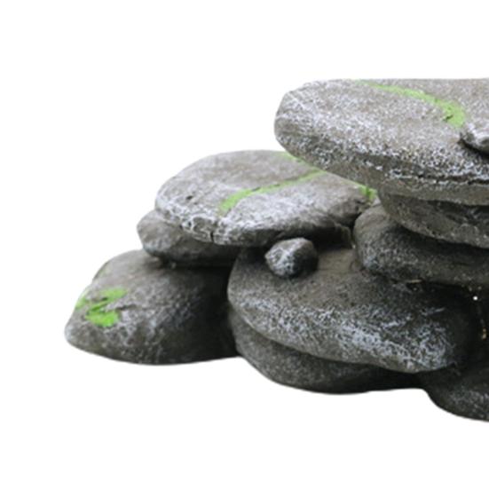 Aquarium Cave High Simulation Cobblestone Shape Landscaping Smooth Surface Exquisite Workmanship Catfish