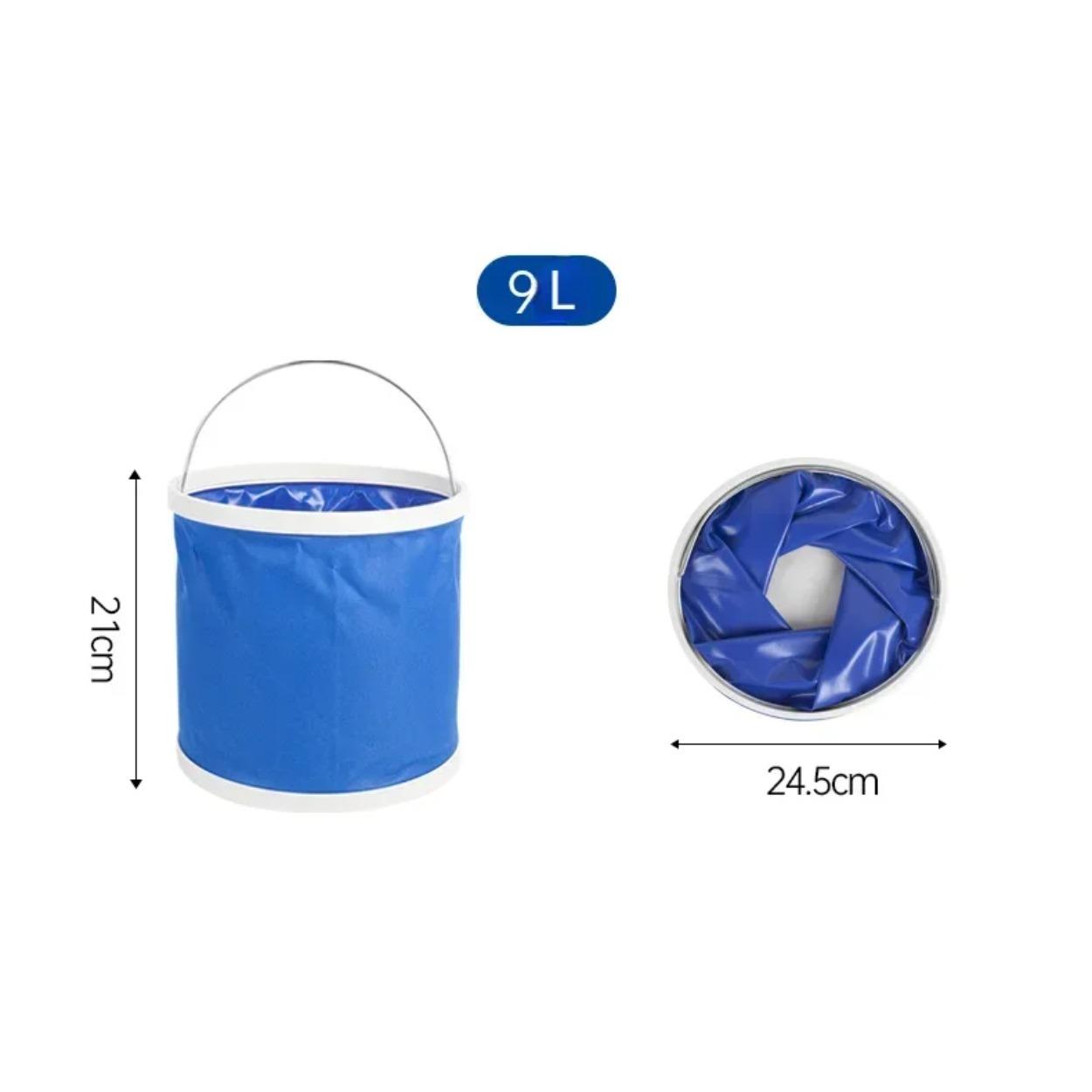 

9 л Складное ведро Многофункциональное Портативное Водонепроницаемое Оксфордское Складное Инструмент для уборки для улицы, мойки автомобиля, рыбалки, кемпинга, пеших прогулок