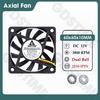 Gdstime 60MM Fan 24V 12V 5V Cooler 60x60x10MM Axial Cooling Fan 6010 Dual Ball Brushless Dupont USB Fan for PC Case CPU Cooling