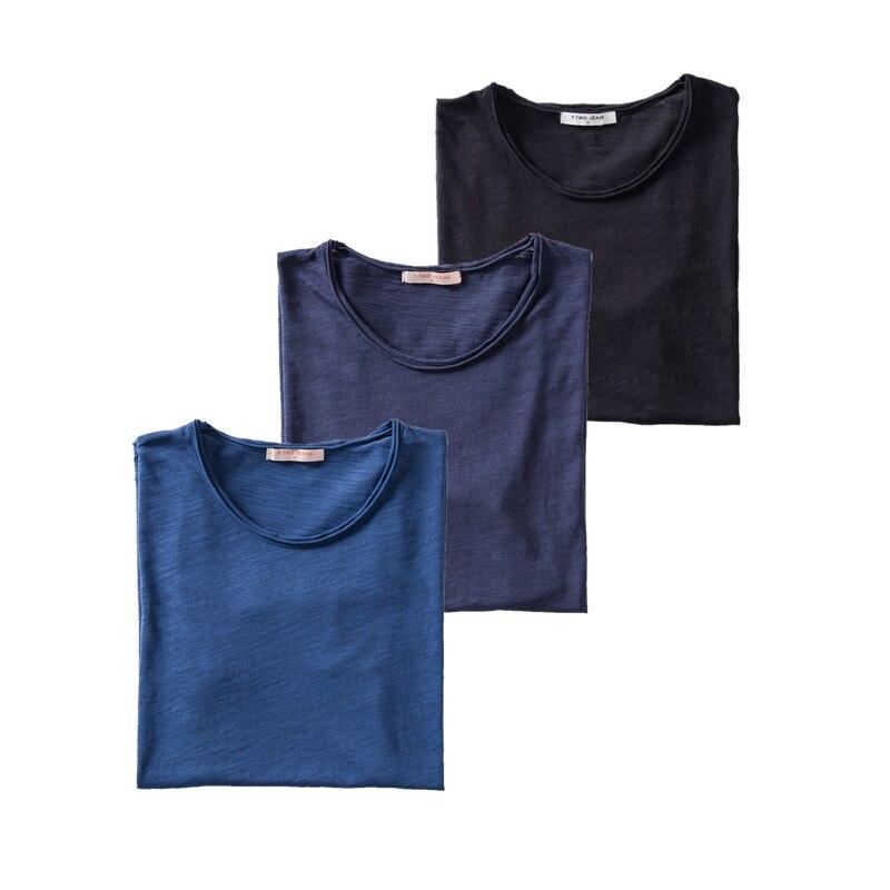 

3 шт./компл., летняя футболка из 100% хлопка с круглым вырезом, мужские однотонные 10 цветов, мужские футболки, повседневные мужские базовые футболки с короткими рукавами XL