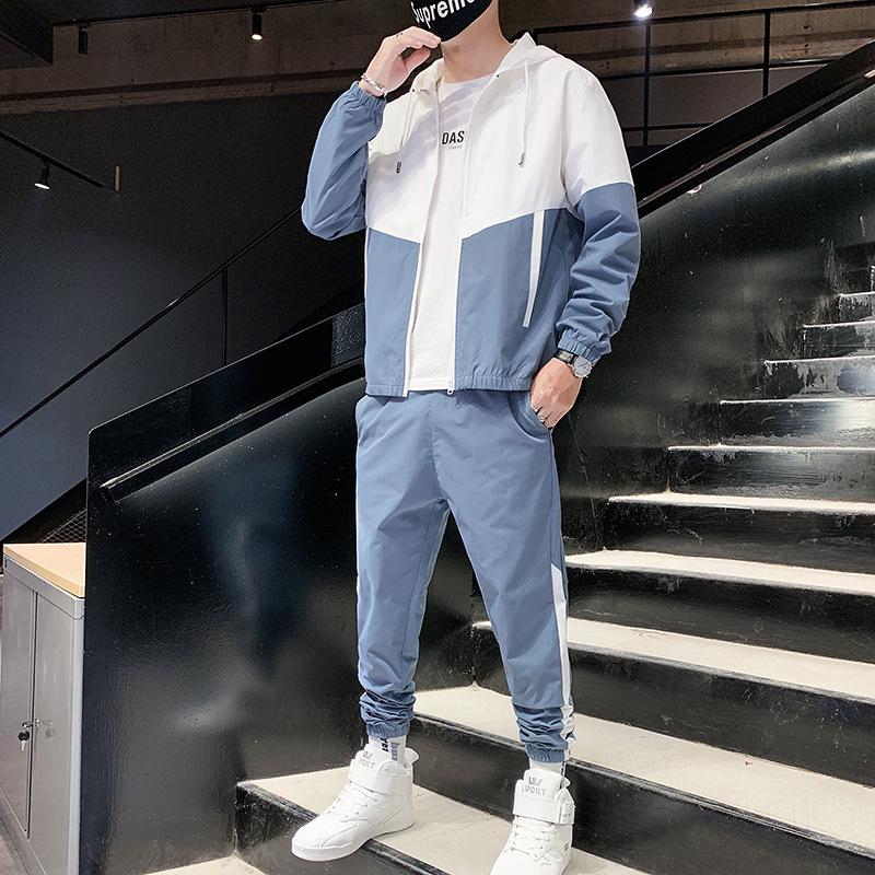 2025 Autumn/Winter Men's Trendy Casual Two-Piece Sports Suit