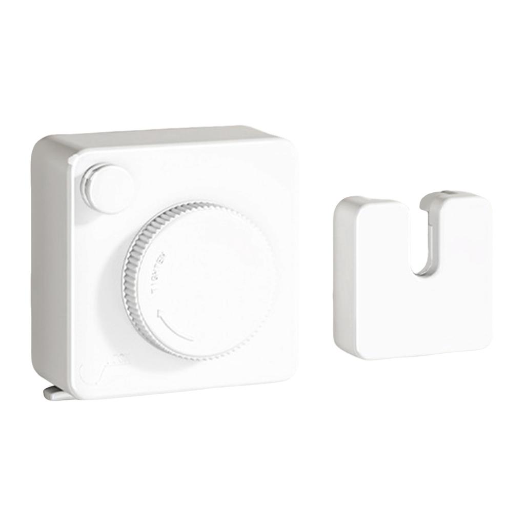 Clothes Hanging Rope Balcony Retractable Clothesline Convenient to Install Wall Laundry Storage Clotheslins for Home Hotel Dorm