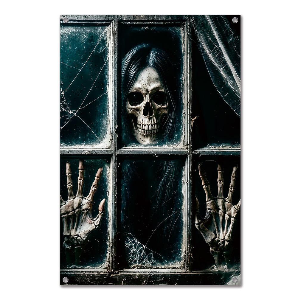 Large Size Halloween Curtain Hanging Design Horror Hanging Cloth Festival Supplies
