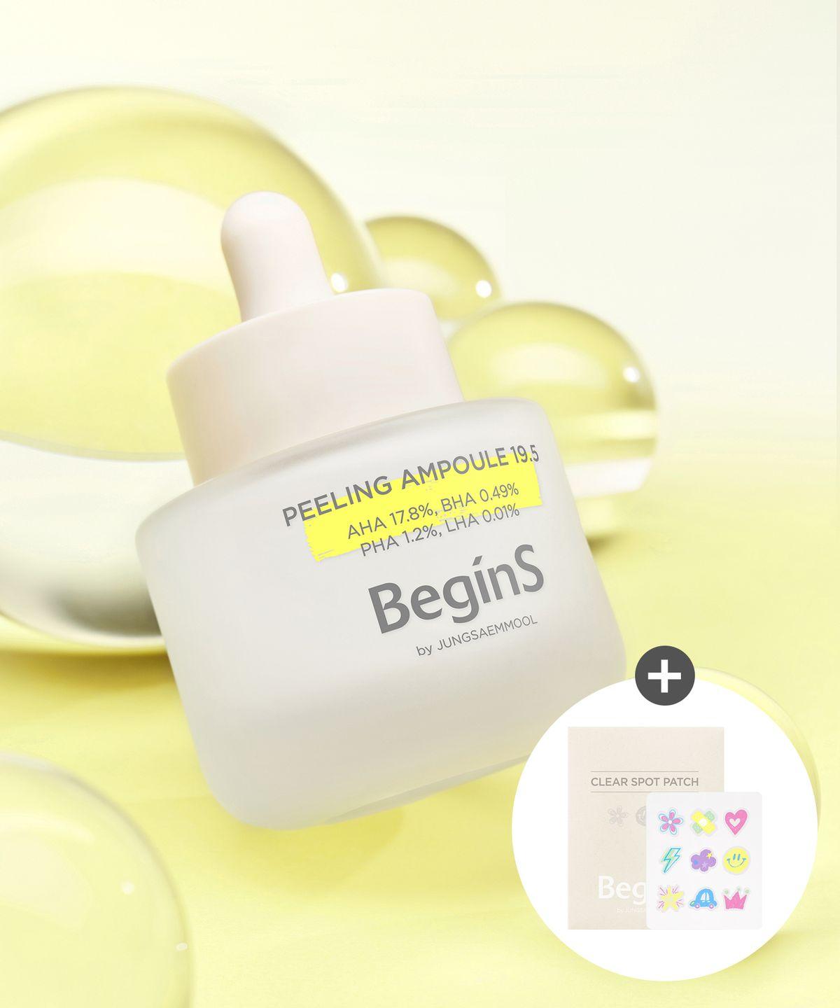 [Wash-Off] Peeling Ampoule 19.5 30ml (Free Clear Spot Patch)