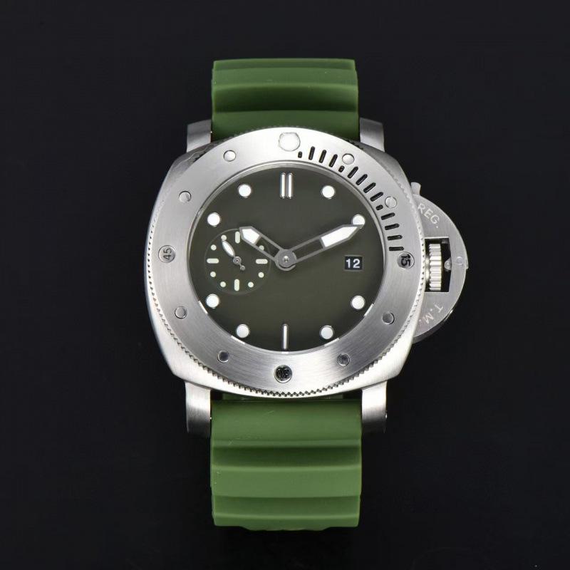 

Чоловічий дайверський годинник Panerai Luminor 1404 Series PAM1391/1565 з нейлоново-гумовим ремінцем