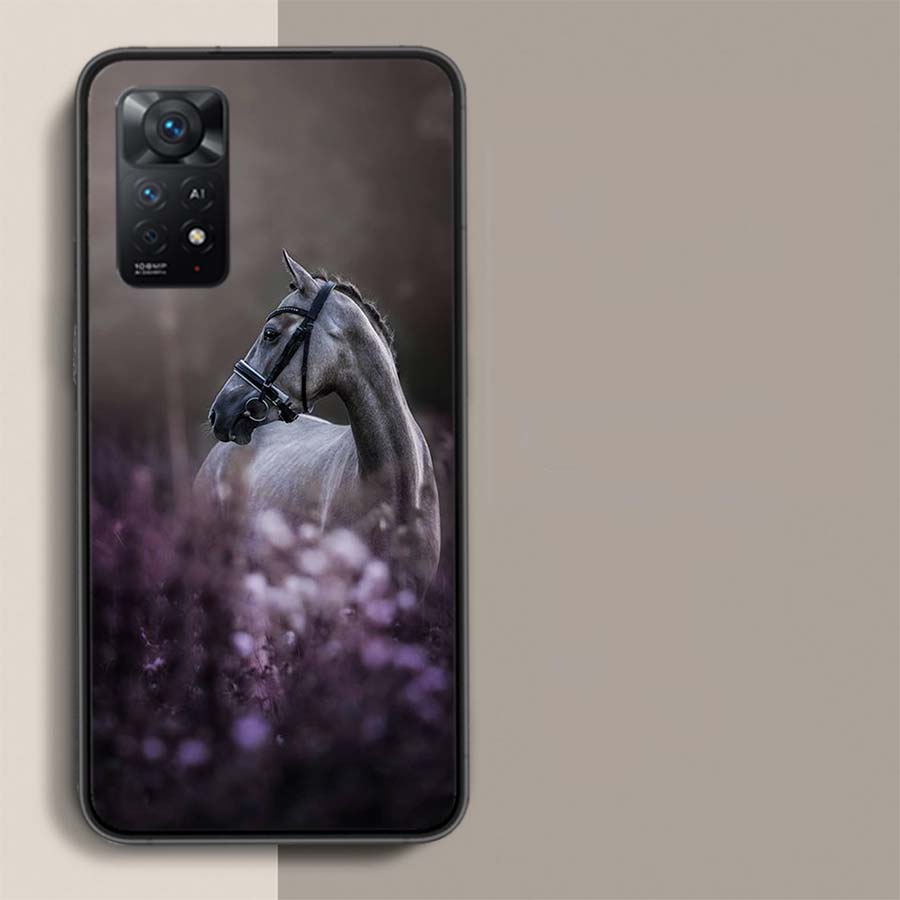 Running Horse Animal Phone Case For Xiaomi Redmi Note 12 Pro Plus 5G 12S 11 11E 11T Pro 10 9 8 7 11S 10S 4G 9T 8T 9S Capa Coque