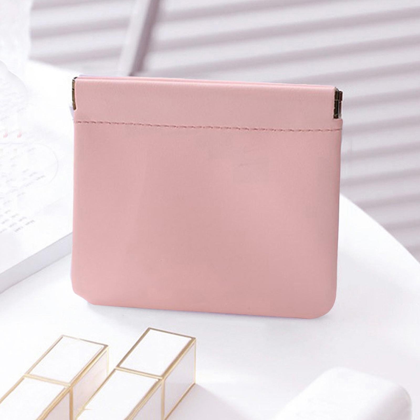 

4Pcs Pocket Cosmetic Bag Waterproof Storage Bag Personalized Snap Closure Organizer Pouch for Cosmetic Accessories