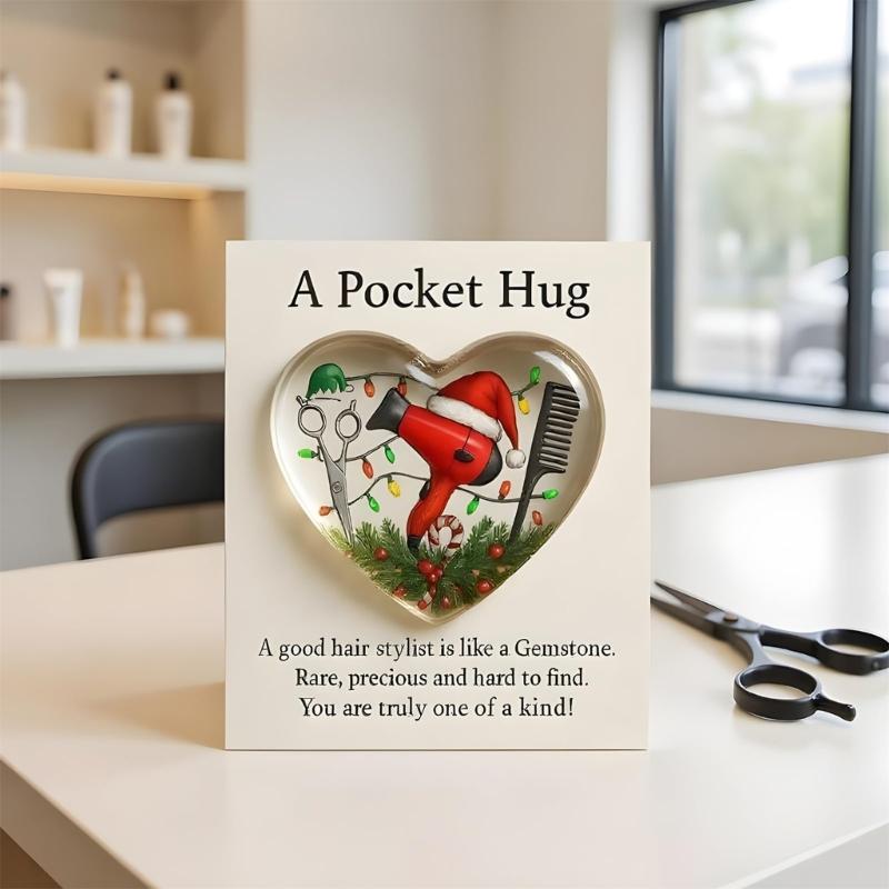 Personalisierbare Herz-Acrylikkarte mit individuellem Nachrichtenbereich für ein maßgeschneidertes Geschenk an wichtigen Tagen Funktionale Nutzungsmöglichkeit