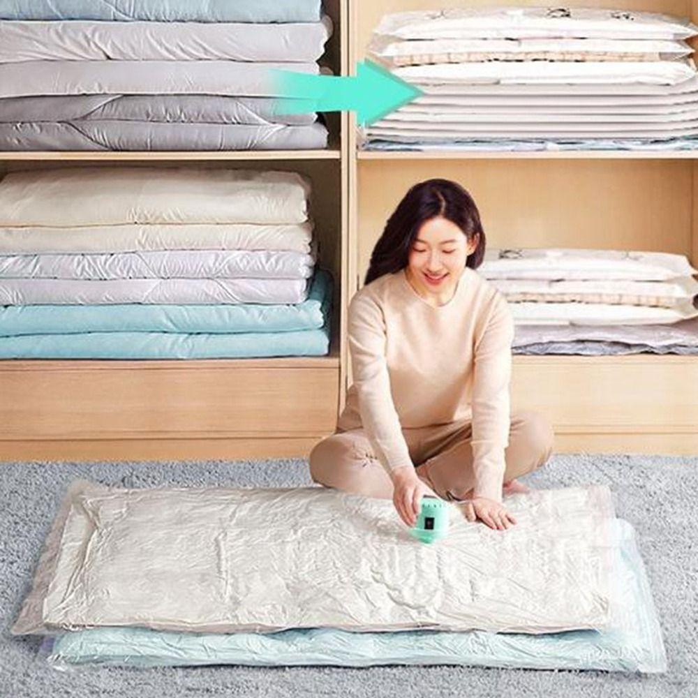 Plastic Compressed Bag Electric Pump Space Saving Inflatable Electric Vacuum Bag Pump Powerful Labor Saving